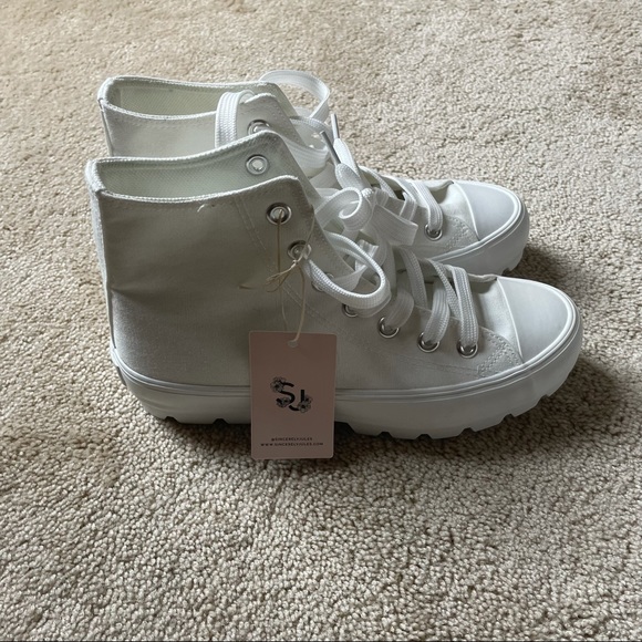 Sincerly Jules | Shoes | Nwt Sincerely Jules Vespa Lugged Converse Look A  Like | Poshmark